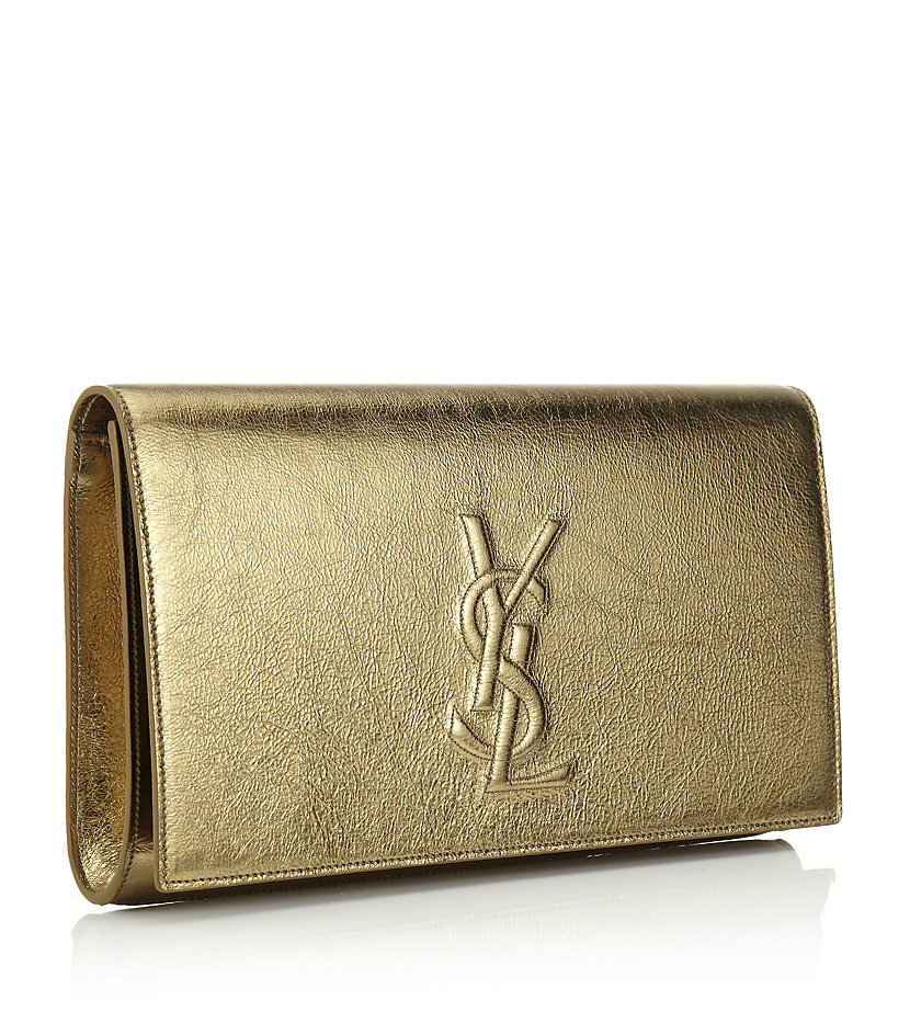 ysl envelope dark beige