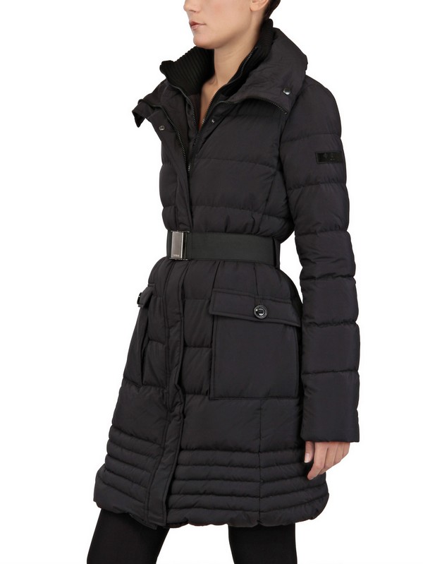 Lyst - Tatras Giove Maxi Collar Nylon Down Jacket in Black