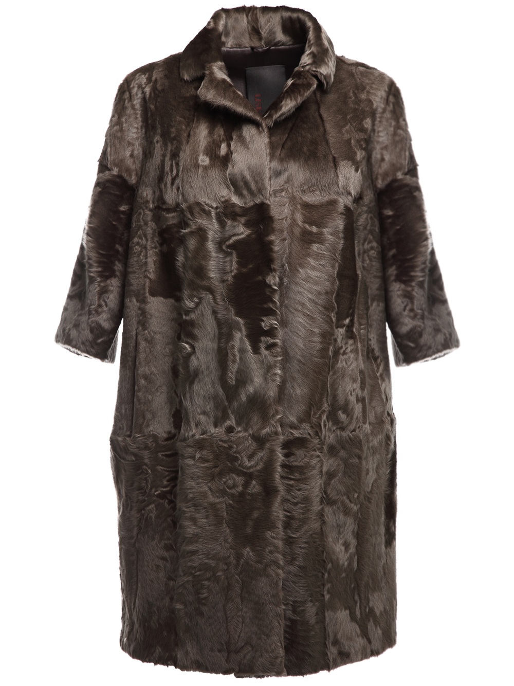 Liska Karakul Lamb Fur Coat in Brown (green) | Lyst