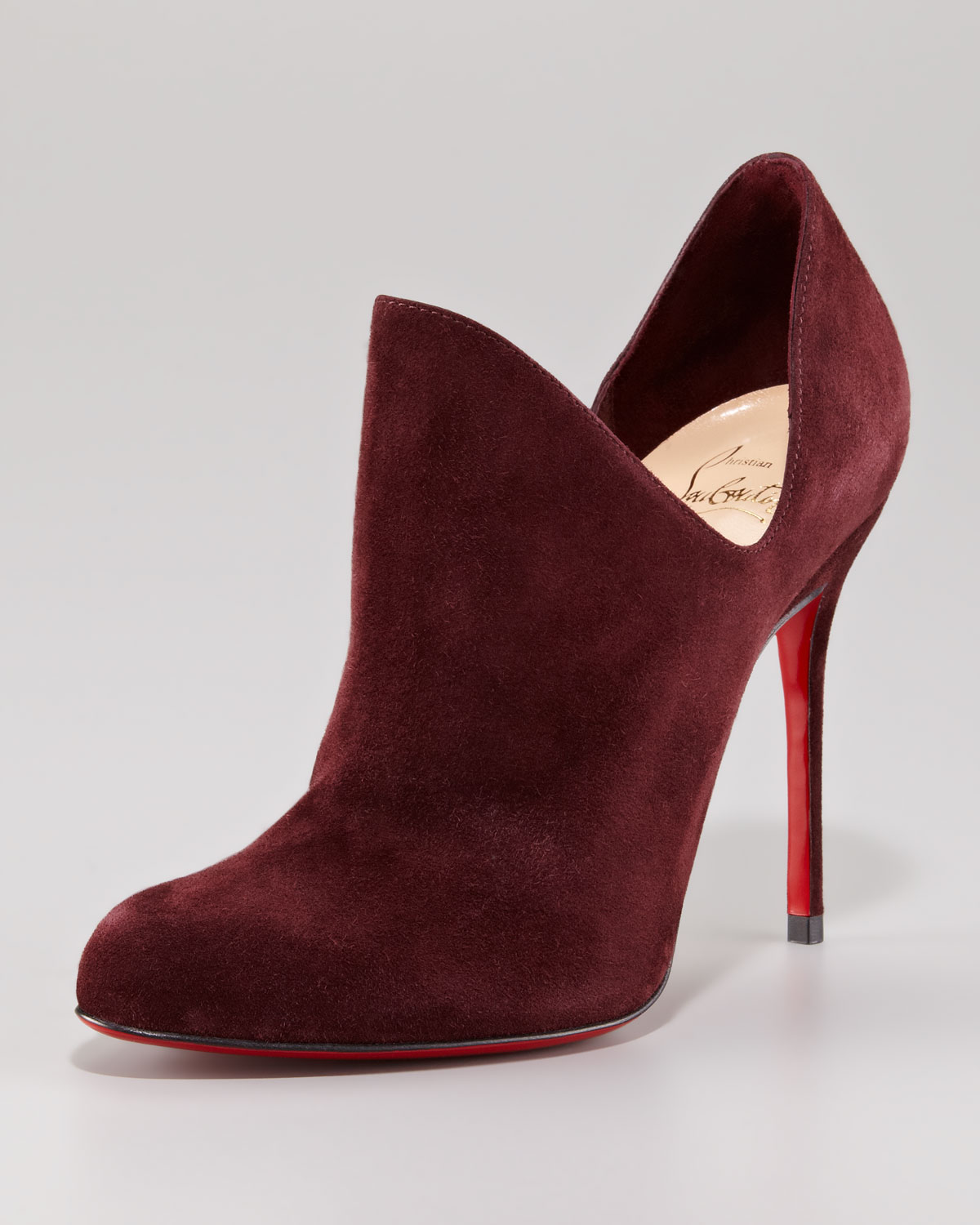 louboutin red booties