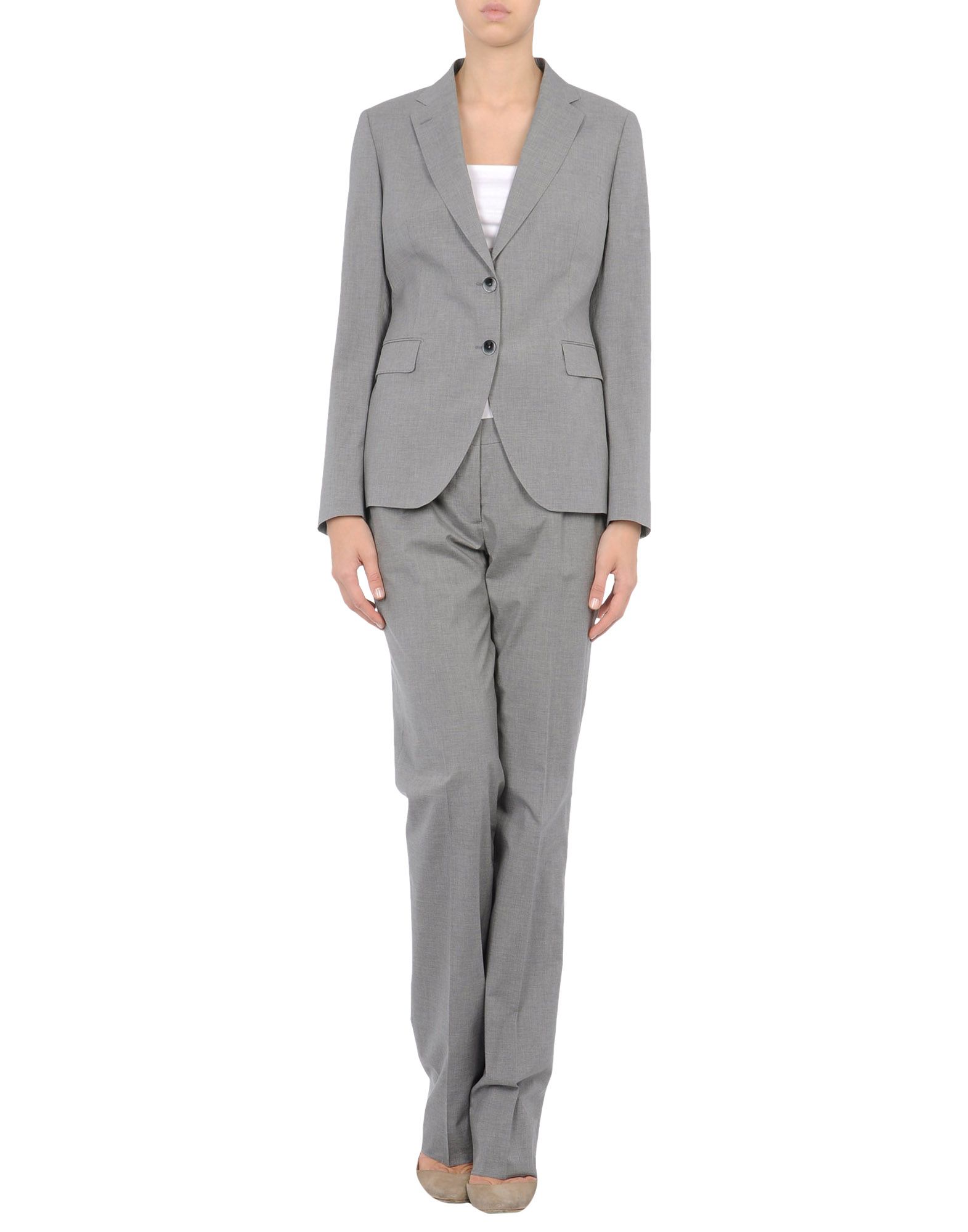 Tagliatore Womens Suits in Gray (light grey) | Lyst