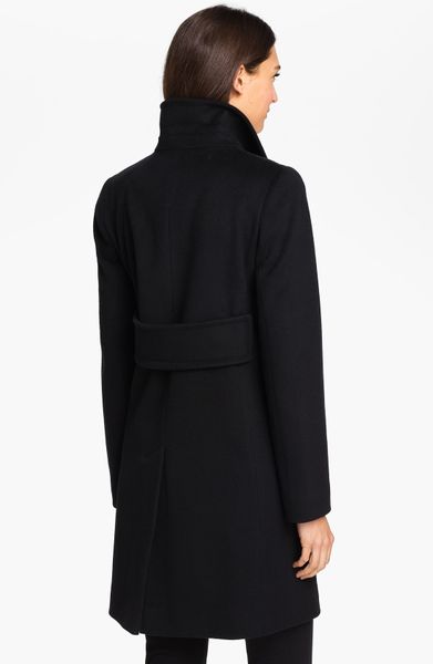 Fleurette Loro Piana Wool Walking Coat in Black | Lyst