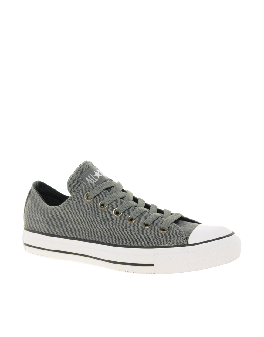 Converse All Star Vintage Trainers in Gray (grey) | Lyst