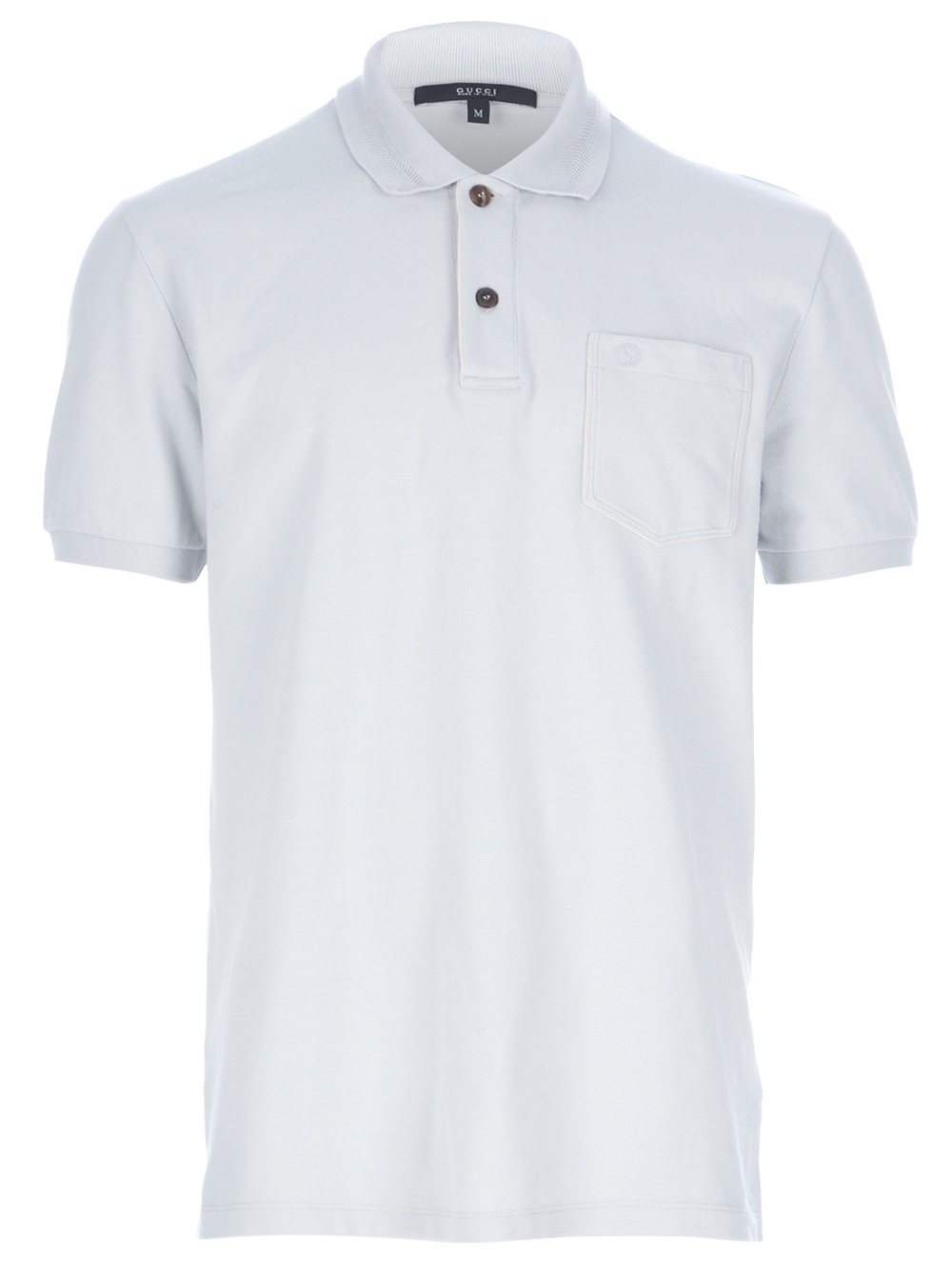 Gucci Breast Pocket Polo Shirt in Gray for Men (grey) | Lyst