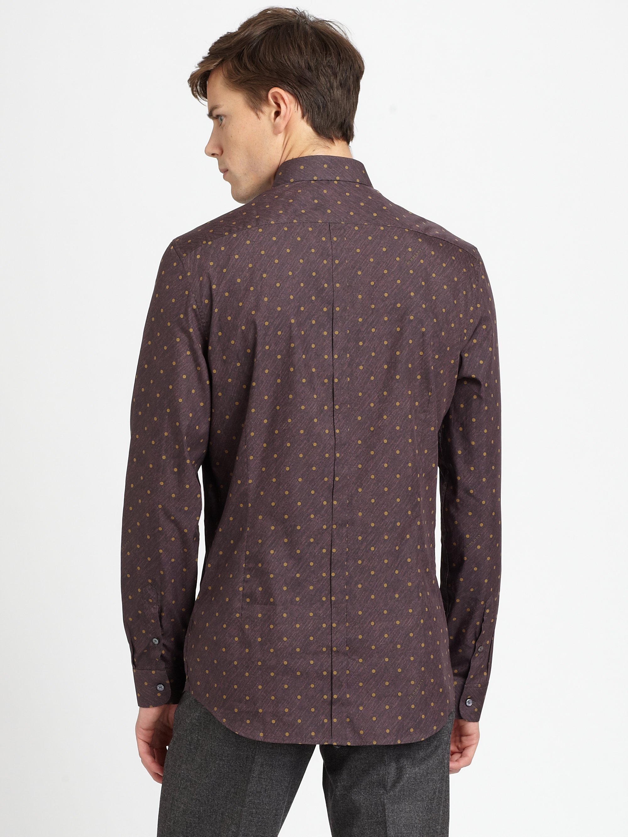 polka dot shirt men's uk