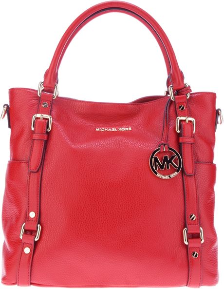 Michael Michael Kors Large Tote Bag in Red | Lyst