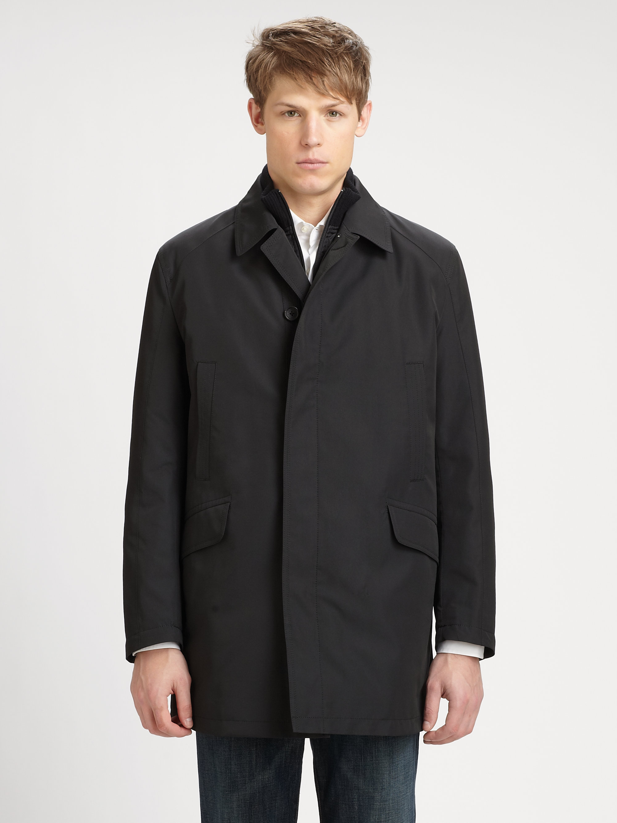 Lyst - Sanyo Crosby Outer Coat in Black for Men