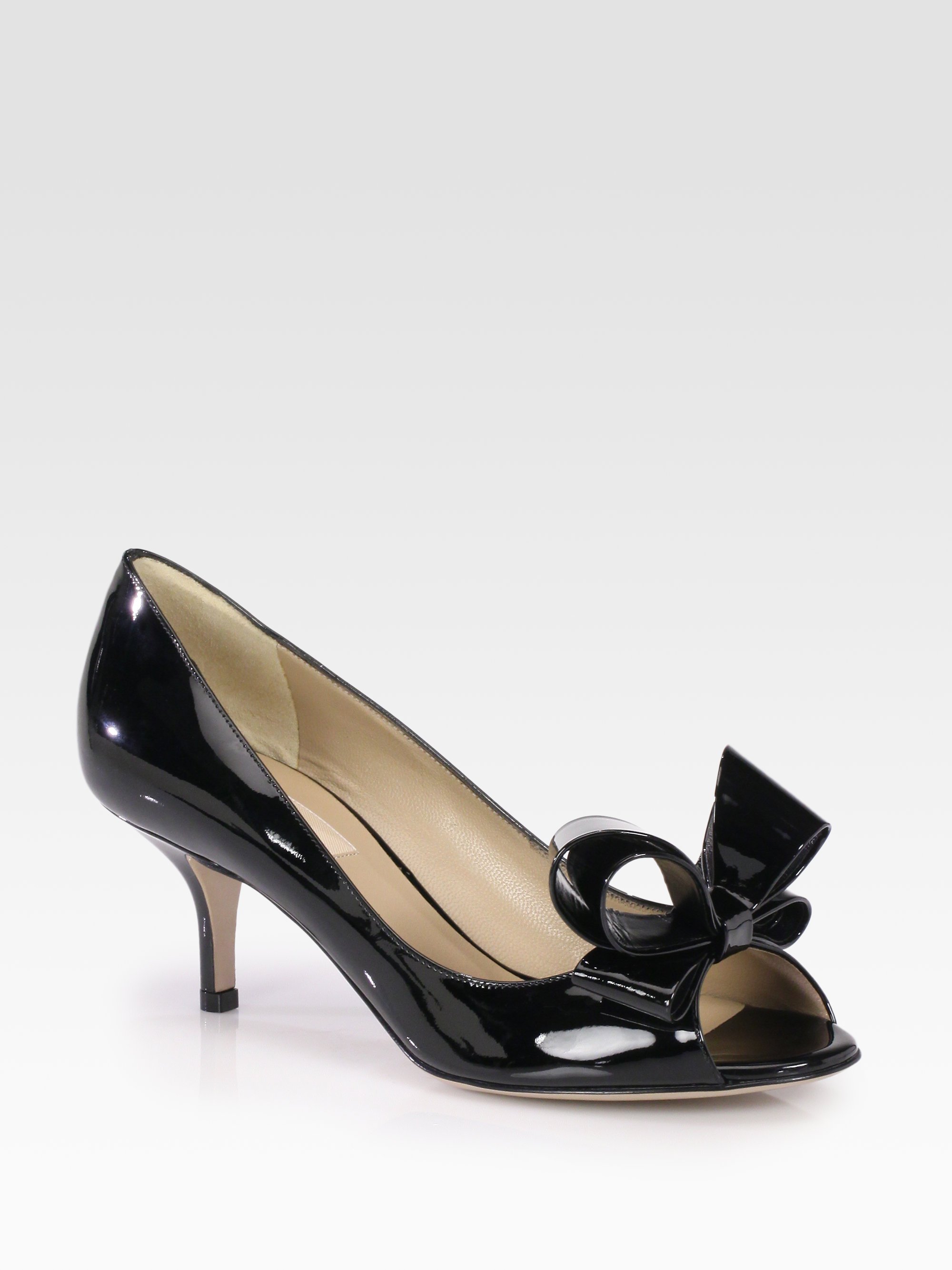 valentino patent leather pumps