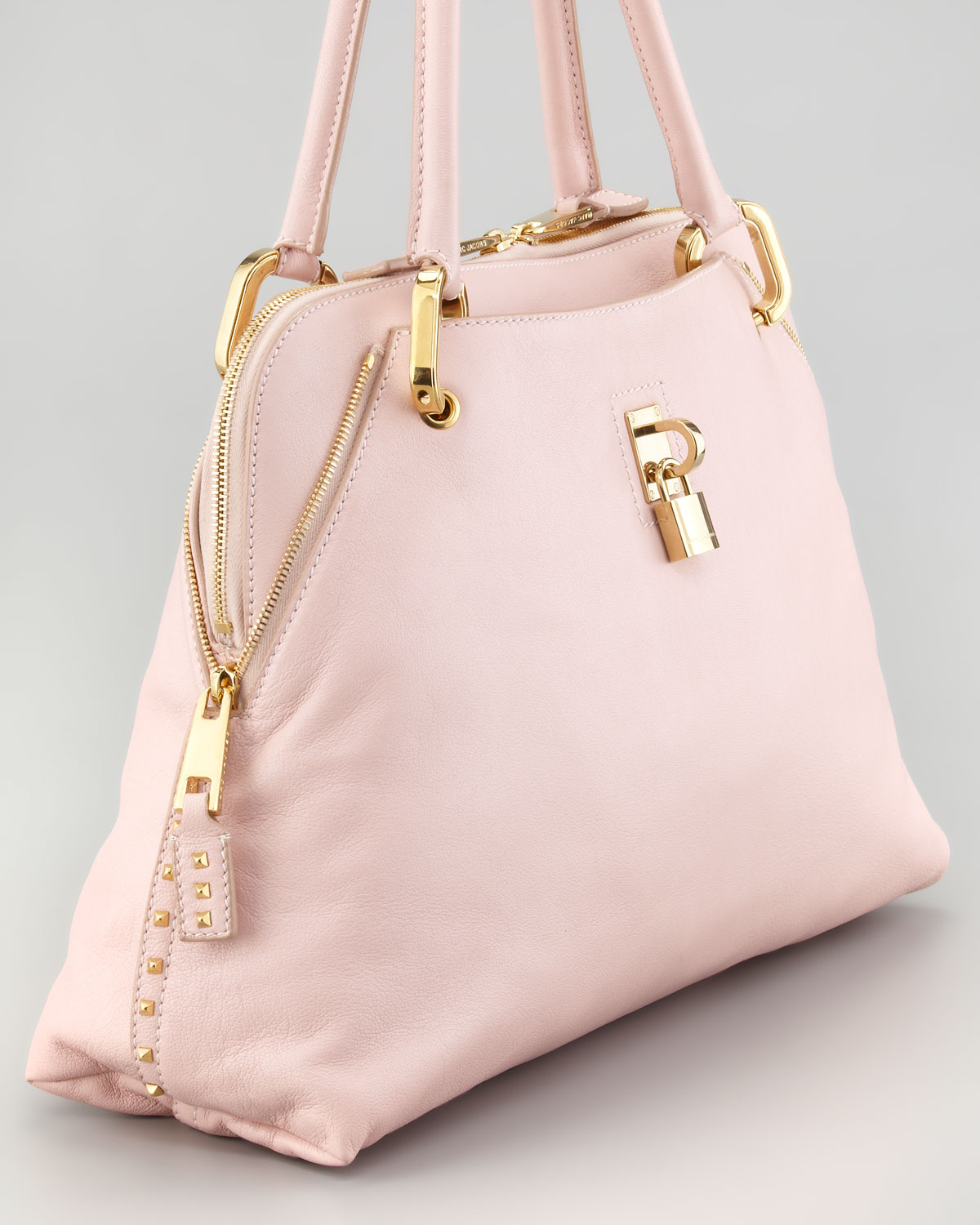 Lyst Marc Jacobs Rio Satchel Bag Pale Pink In Gallery