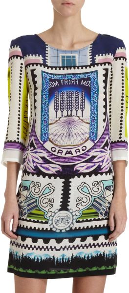 Mary Katrantzou Venezuela Dress in Multicolor | Lyst