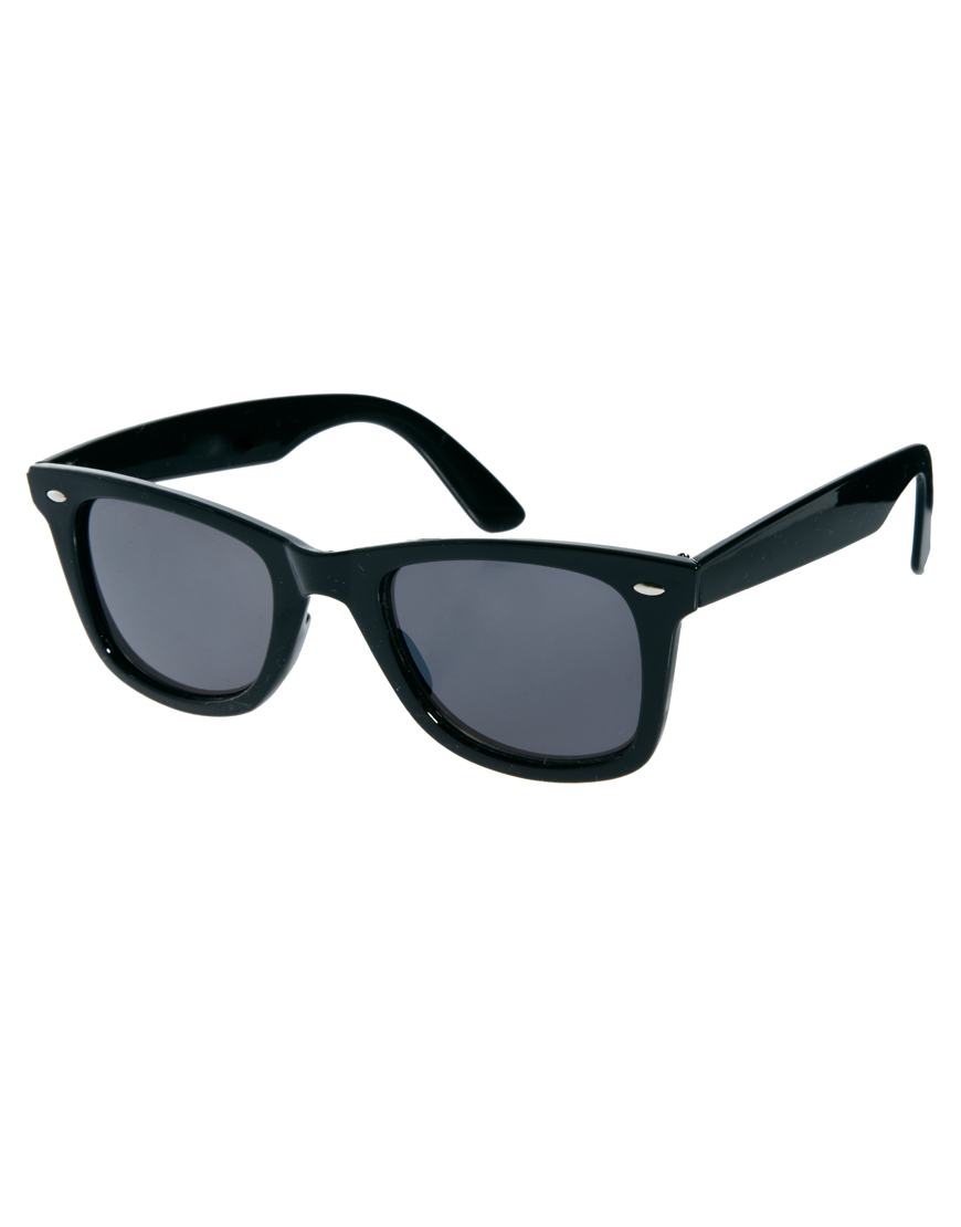 Asos Square Sunglasses in Black for Men | Lyst