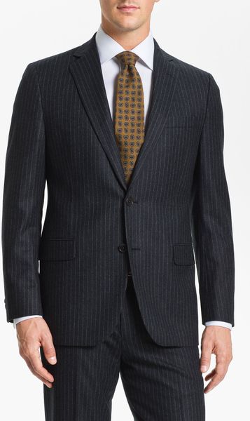 Brooks Brothers Stripe Suit in Gray for Men (charcoal pinstripe) | Lyst