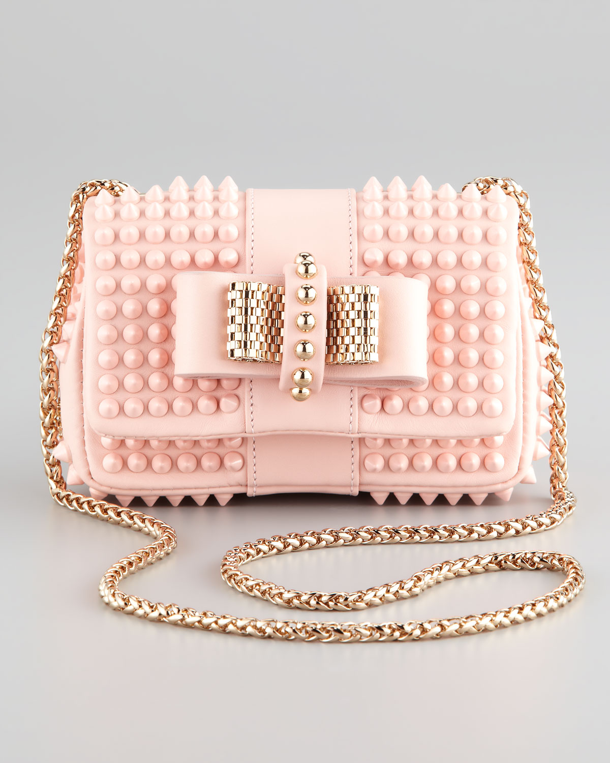 pink louboutin bag