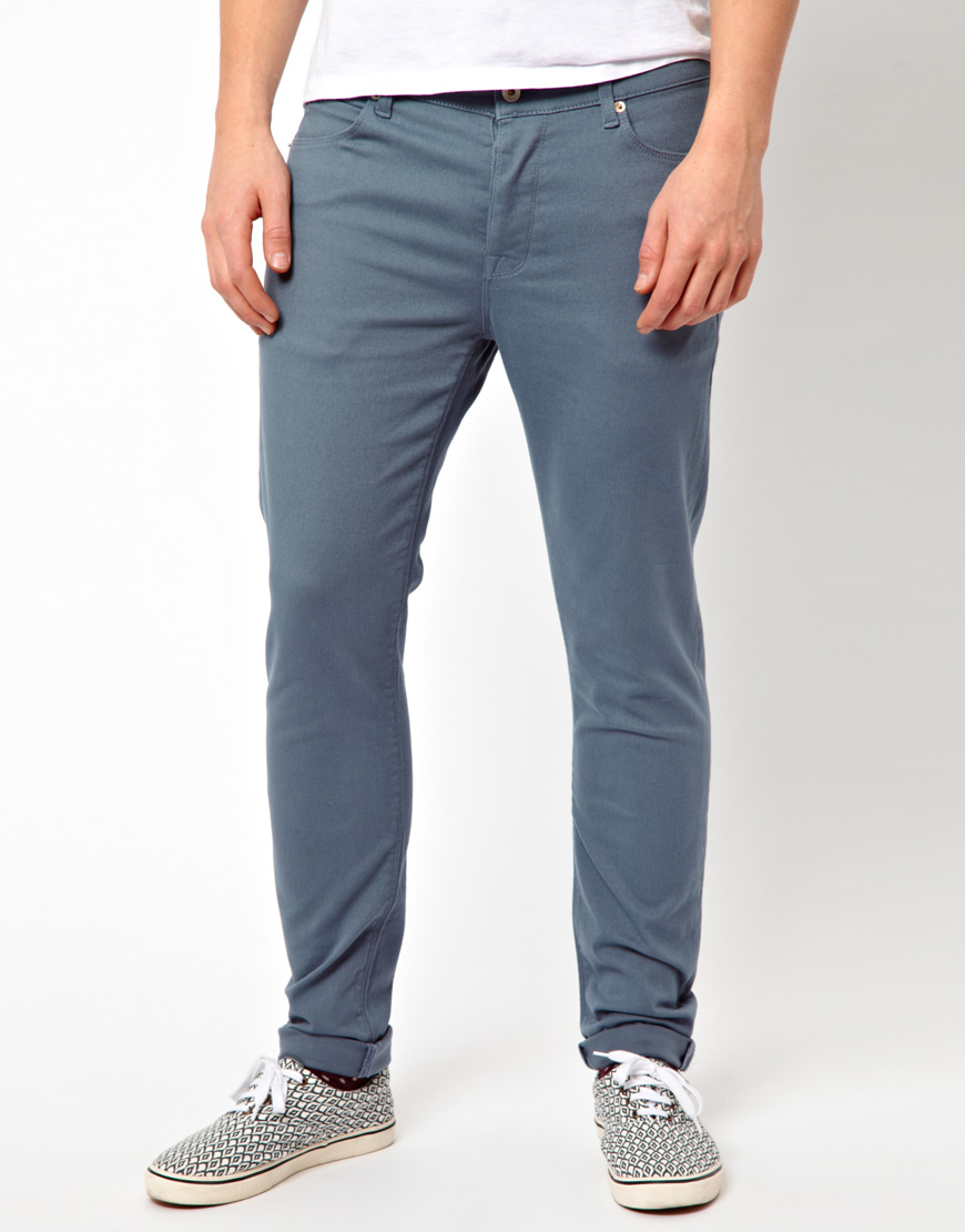 Asos Skinny Jeans in Gray for Men (grey) | Lyst