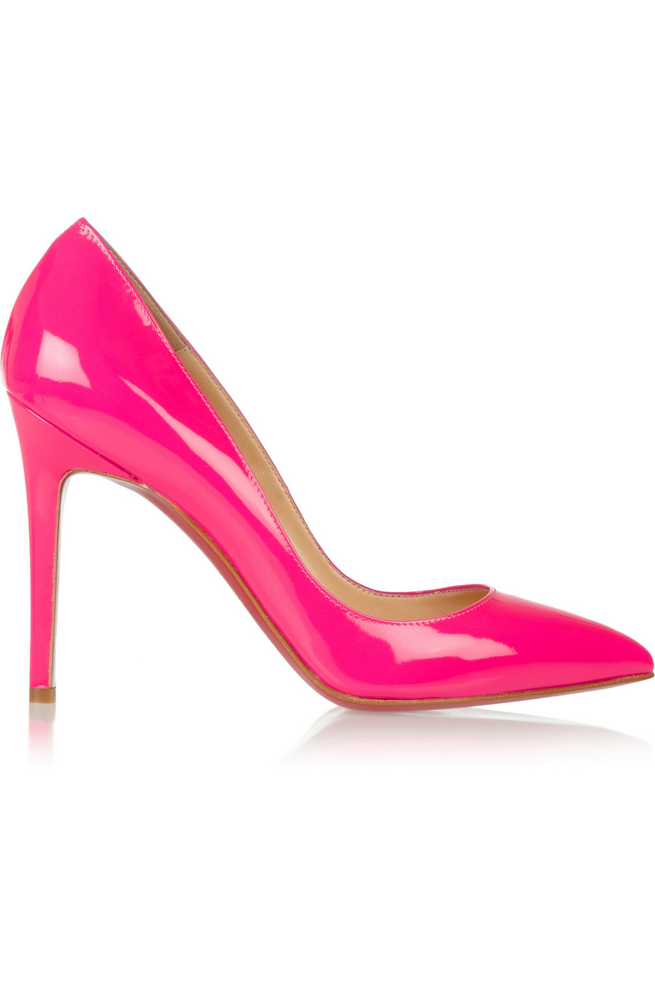 Shoeniverse: Pigalle pumps in bright hot pink by Christian Louboutin