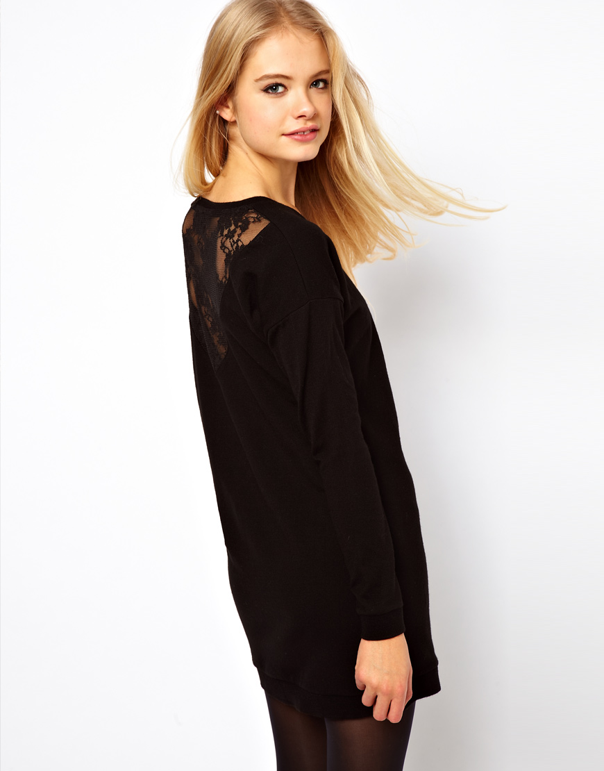 lace jumper dress