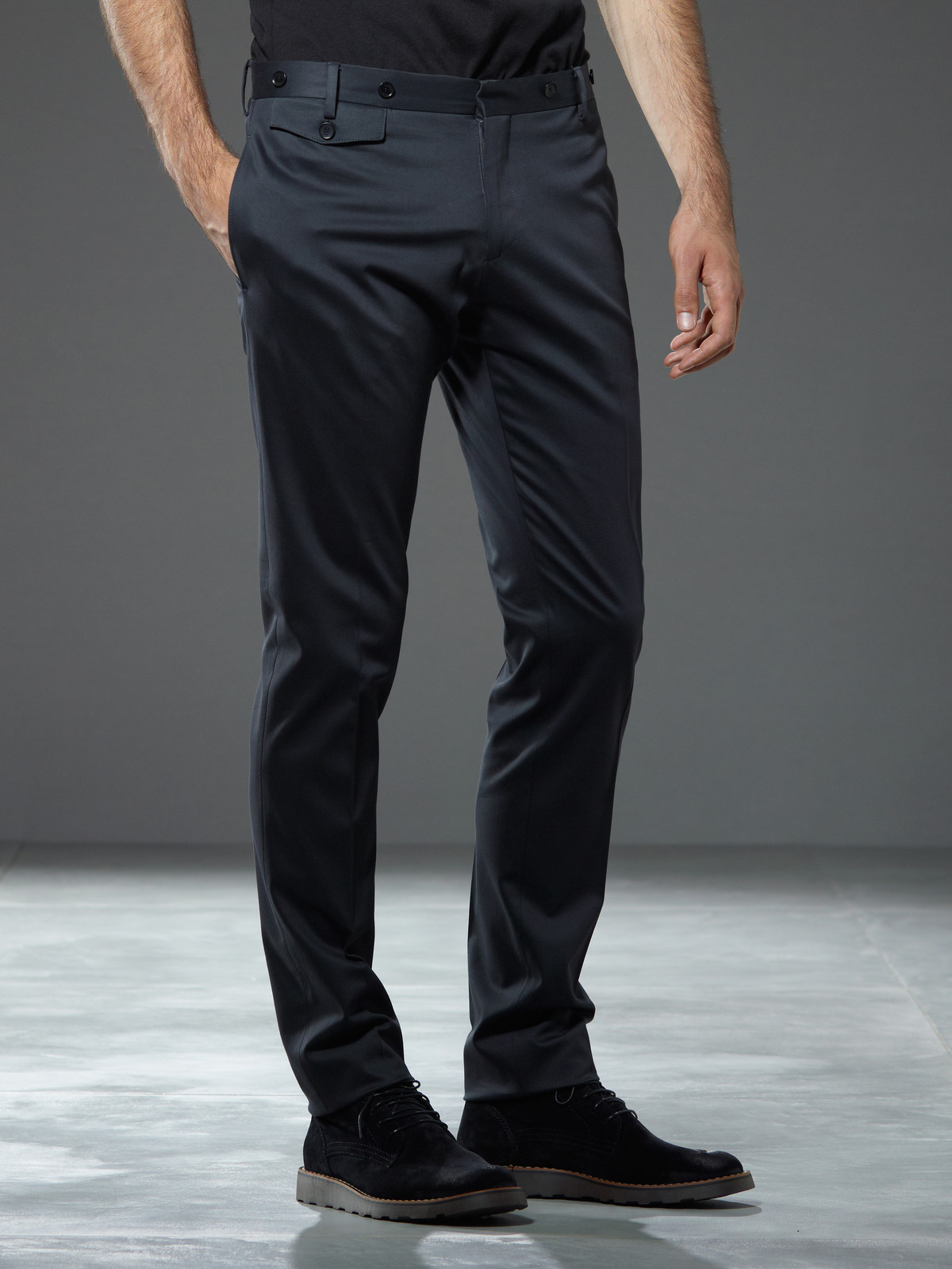 Patrizia Pepe Smart Pants in Gray for Men (Futuristic Gray) | Lyst