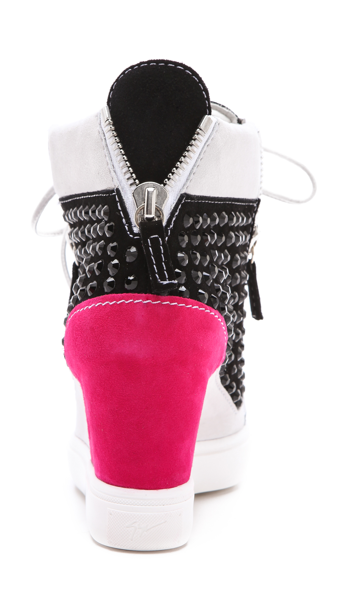 giuseppe zanotti wedge sneakers