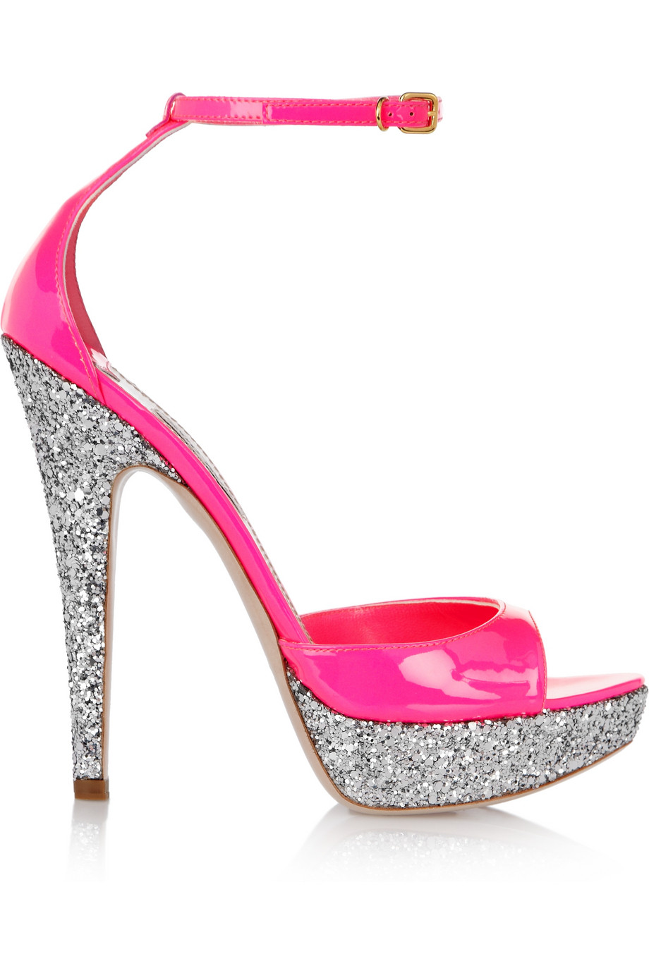 miu miu glitter sandals