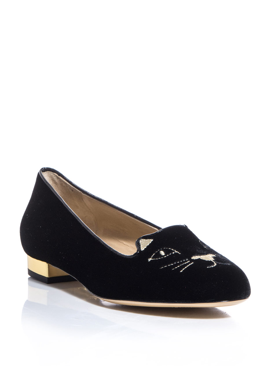 charlotte olympia kitty flats sale