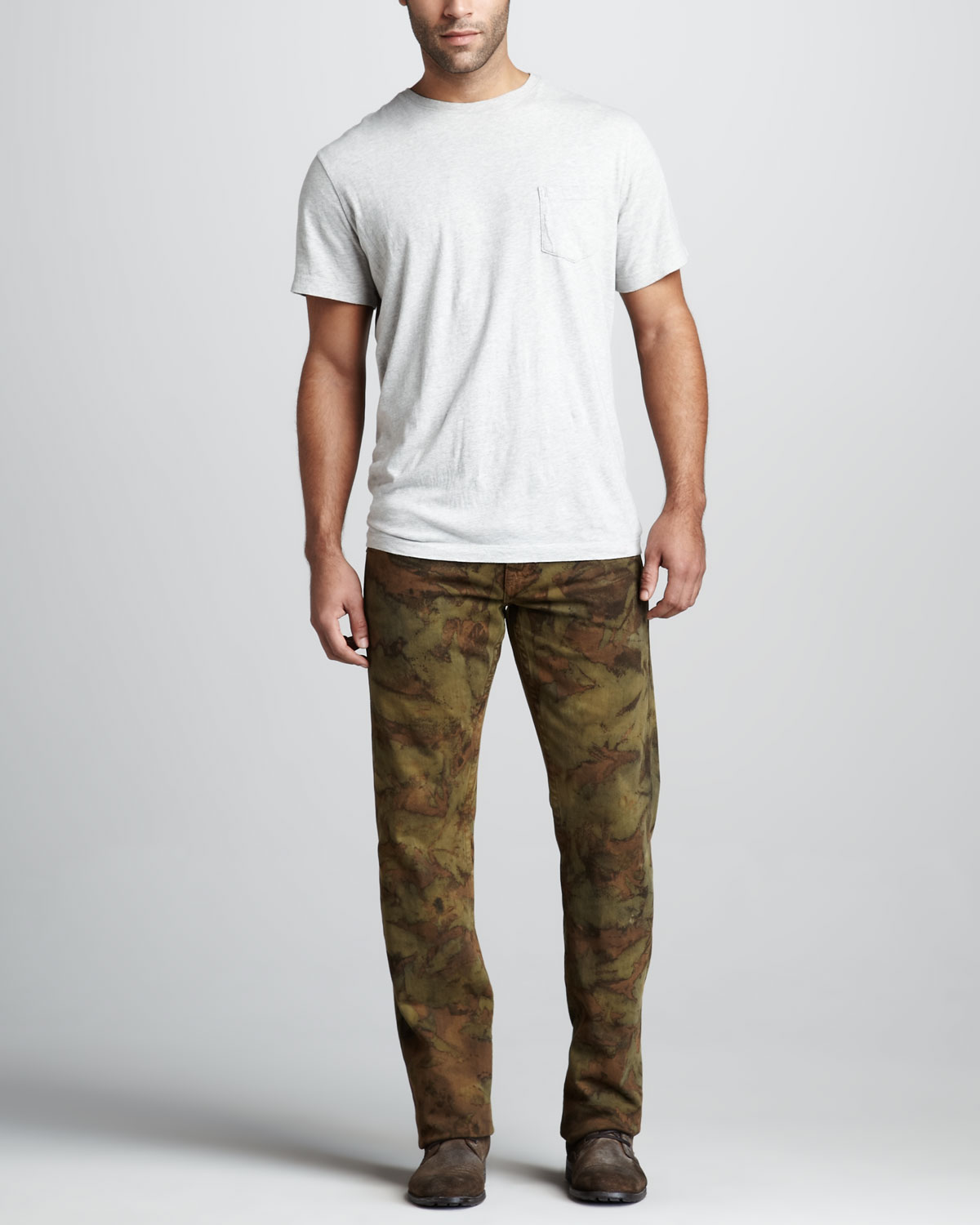 Lyst True Religion Ricky Military Tiedye Jeans in Green for Men