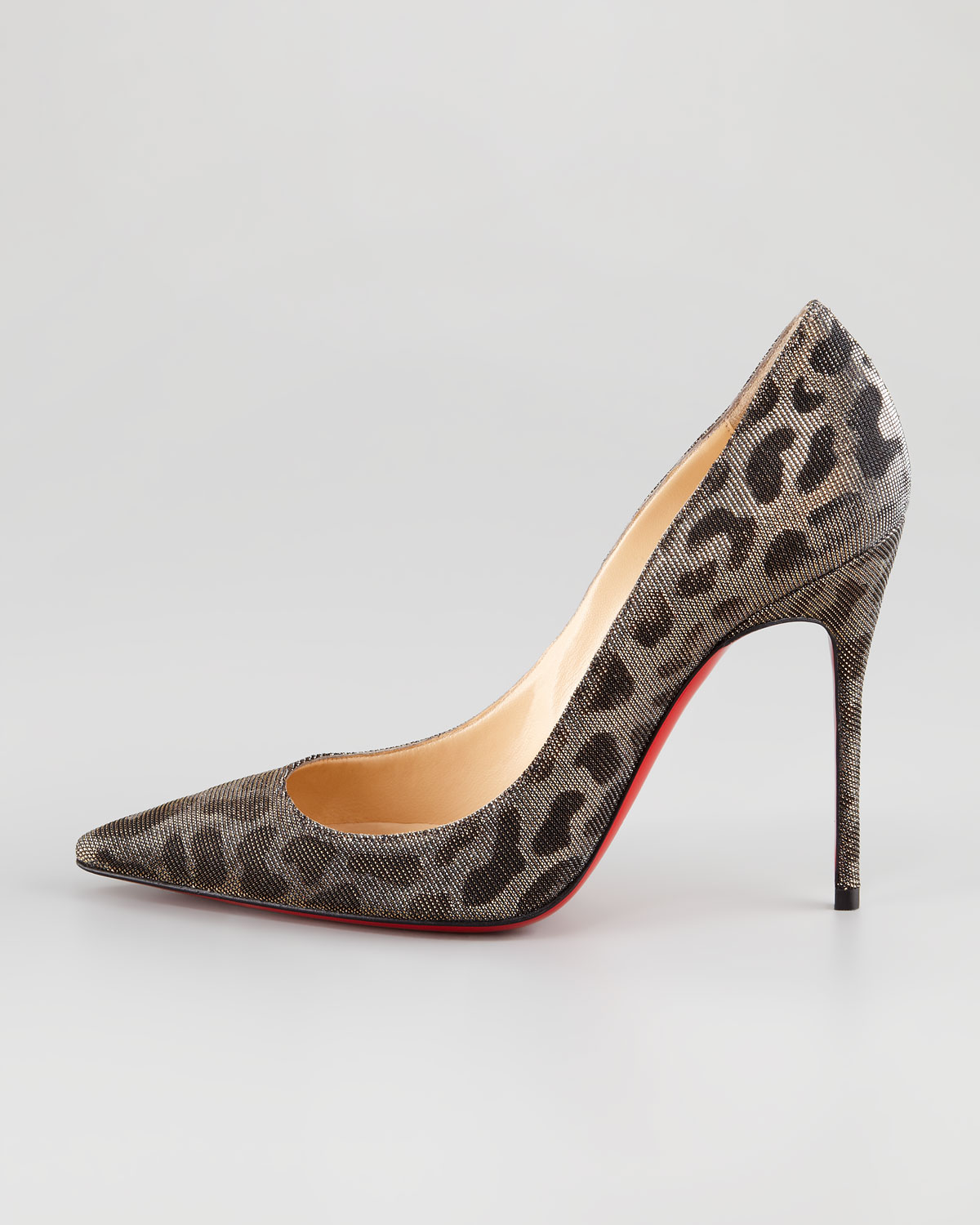 louboutin leopard print heels