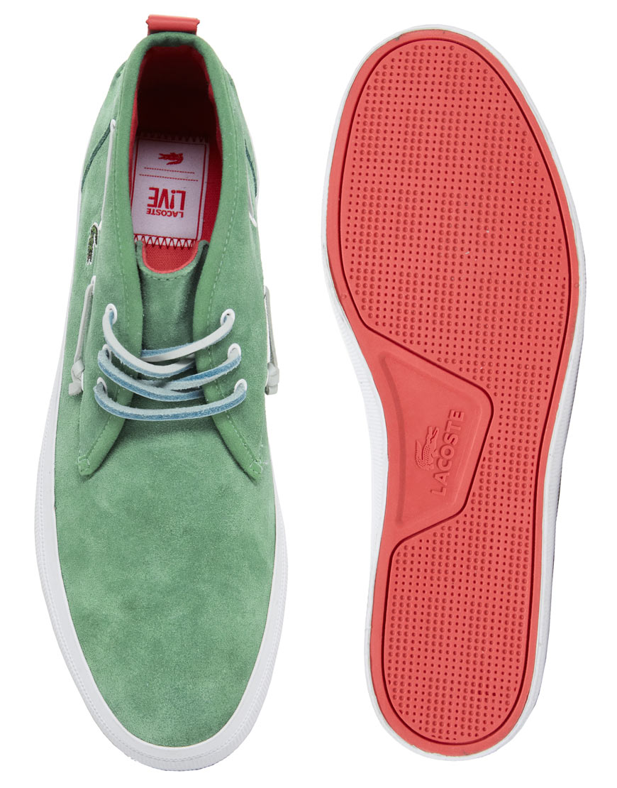 Lyst Lacoste  Lacoste  Lve Croxton Trainers in Green  for Men
