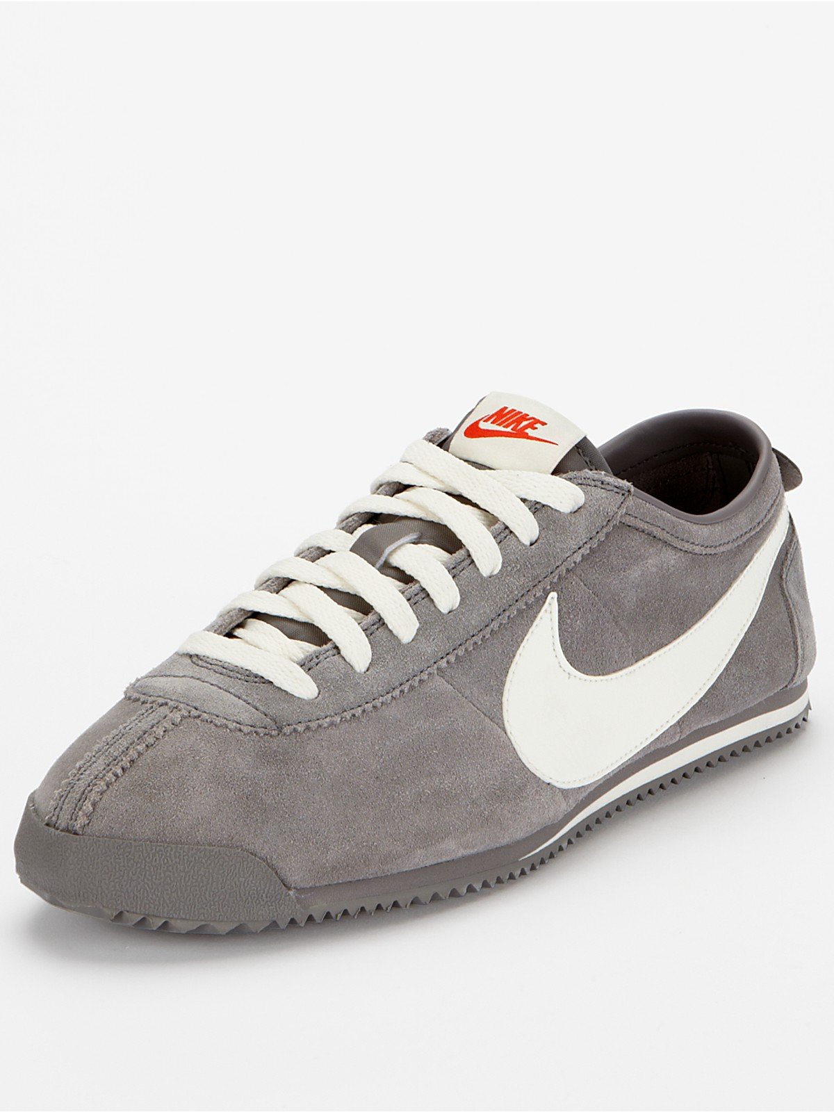 grey nike cortez mens