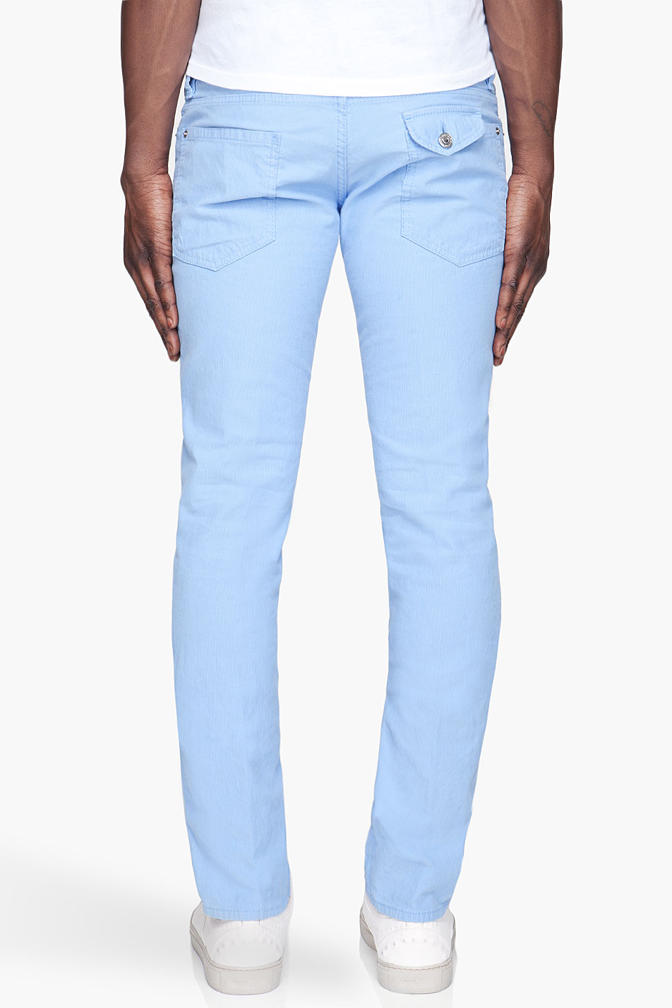 Dsquared² Periwinkle Blue Corduroy Jeans in Blue for Men | Lyst