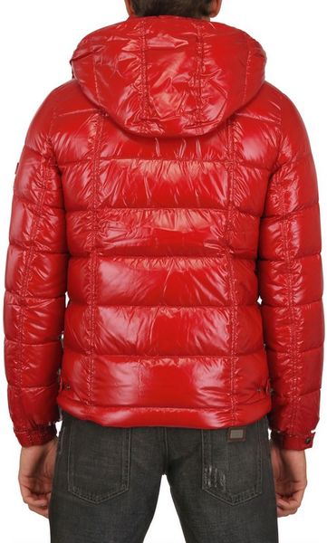 Tatras Shiny Nylon Hooded Sargas Down Jacket in Red for Men | Lyst