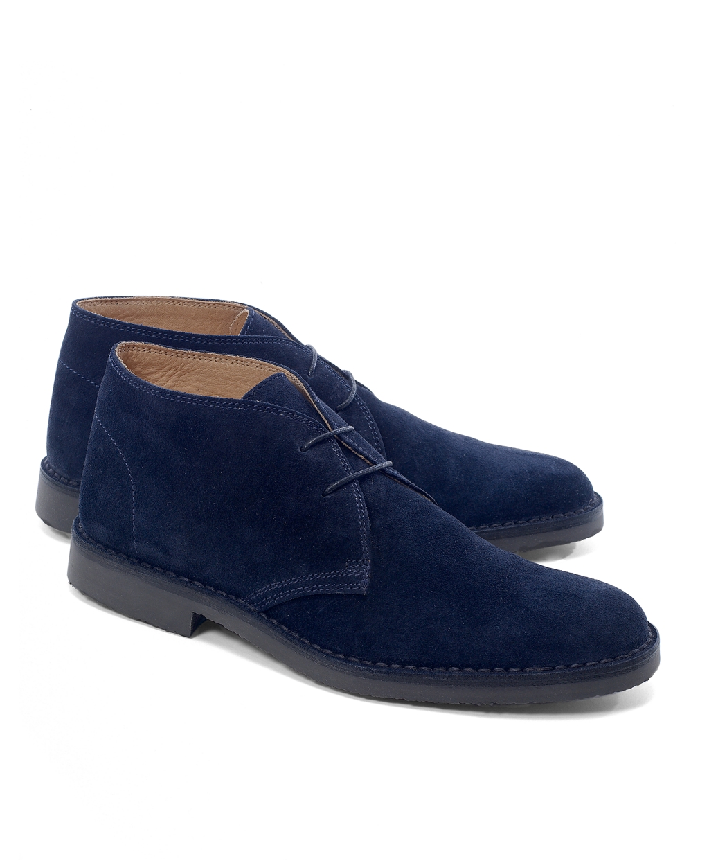 Lyst - Brooks brothers Peal & Co.® Chukka Field Boots in Blue for Men