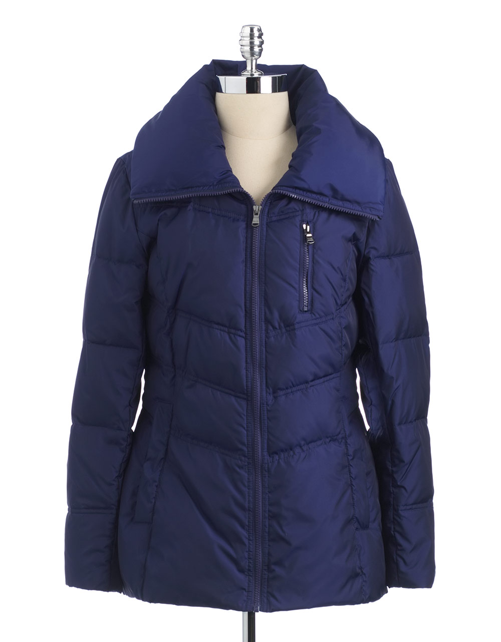 Marc New York Puffer Coat in Blue | Lyst