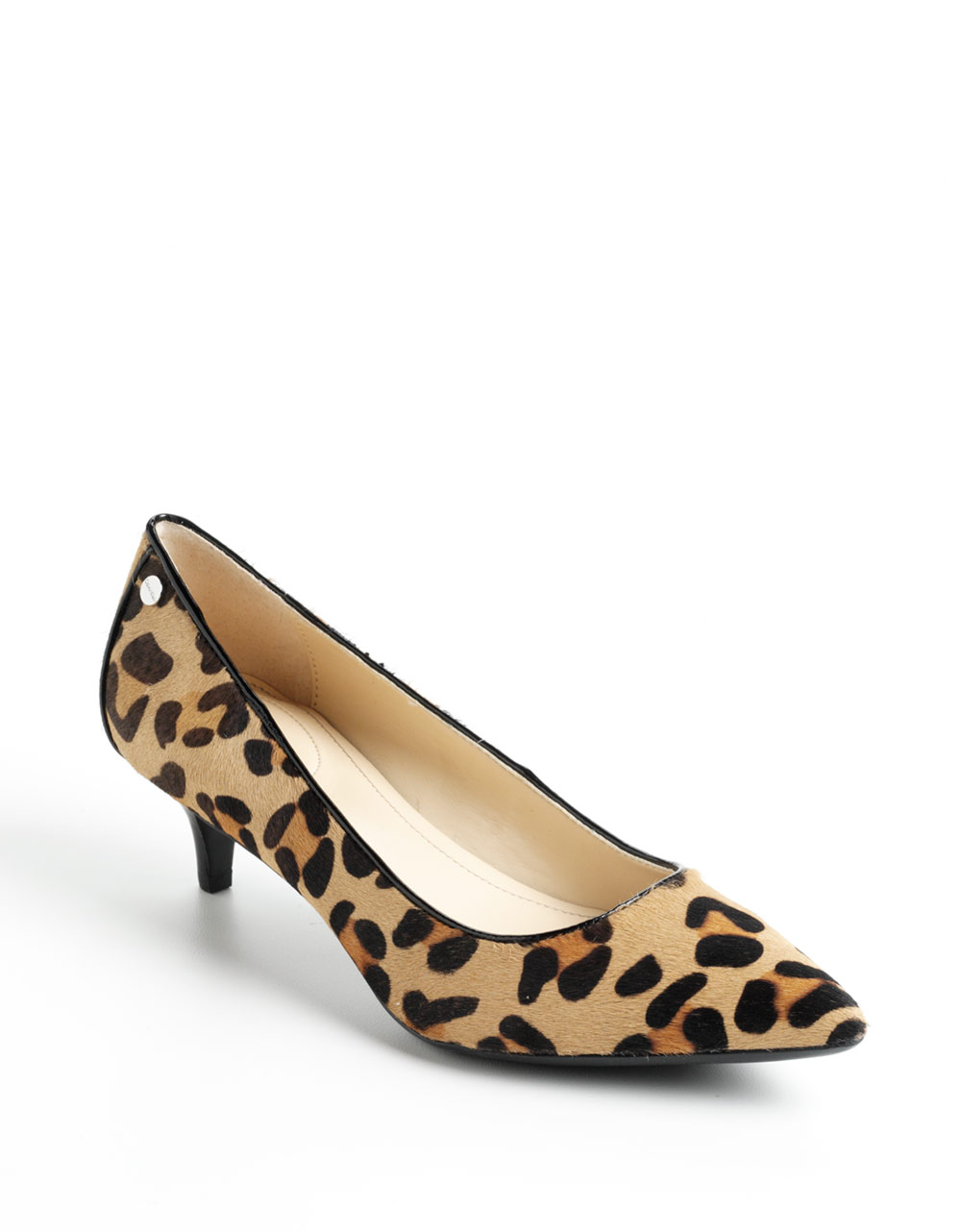 Calvin klein Nicki Kitten Heel Pumps | Lyst