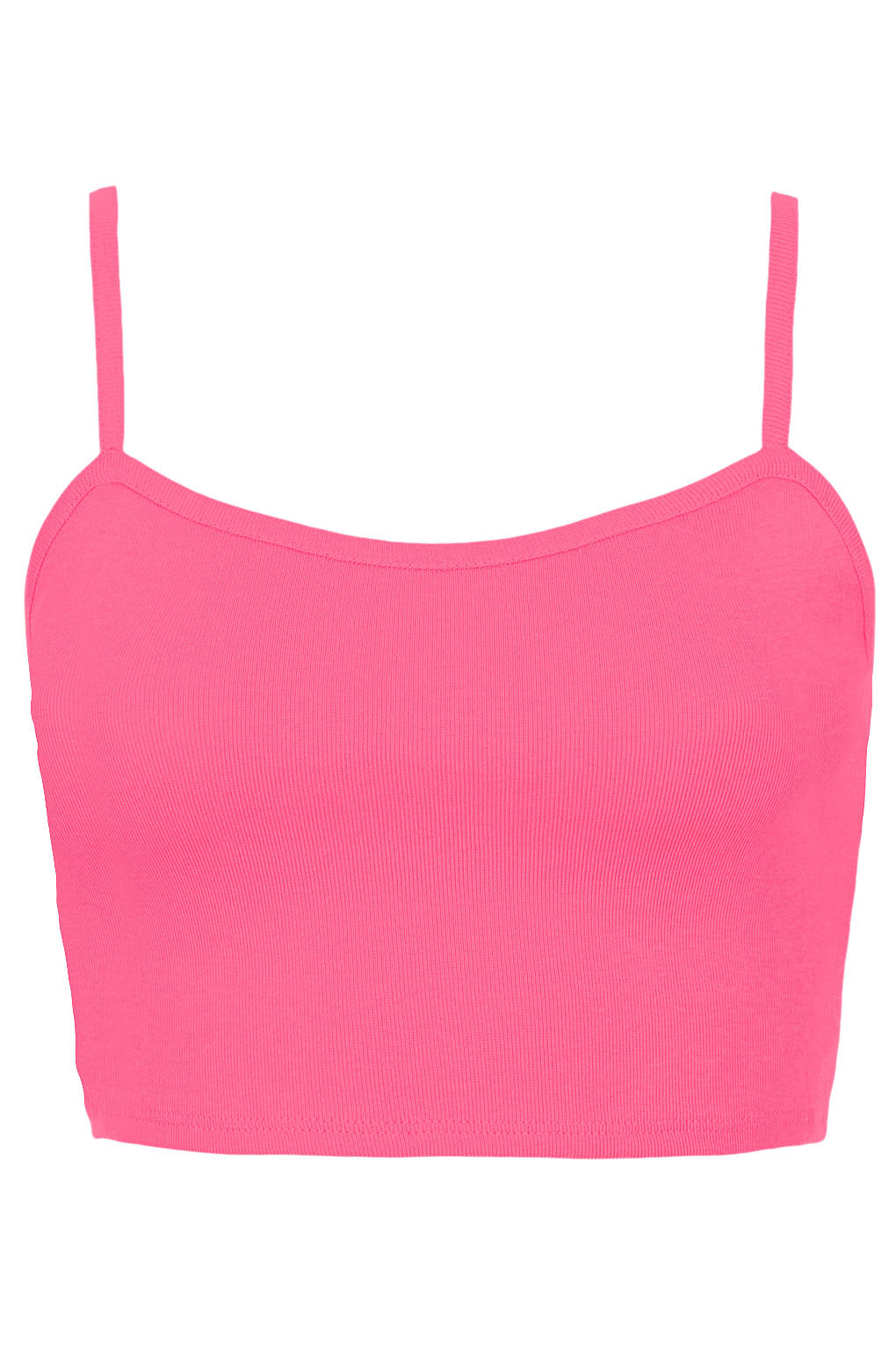 Lyst Topshop Bralet Crop  Top  in Pink 