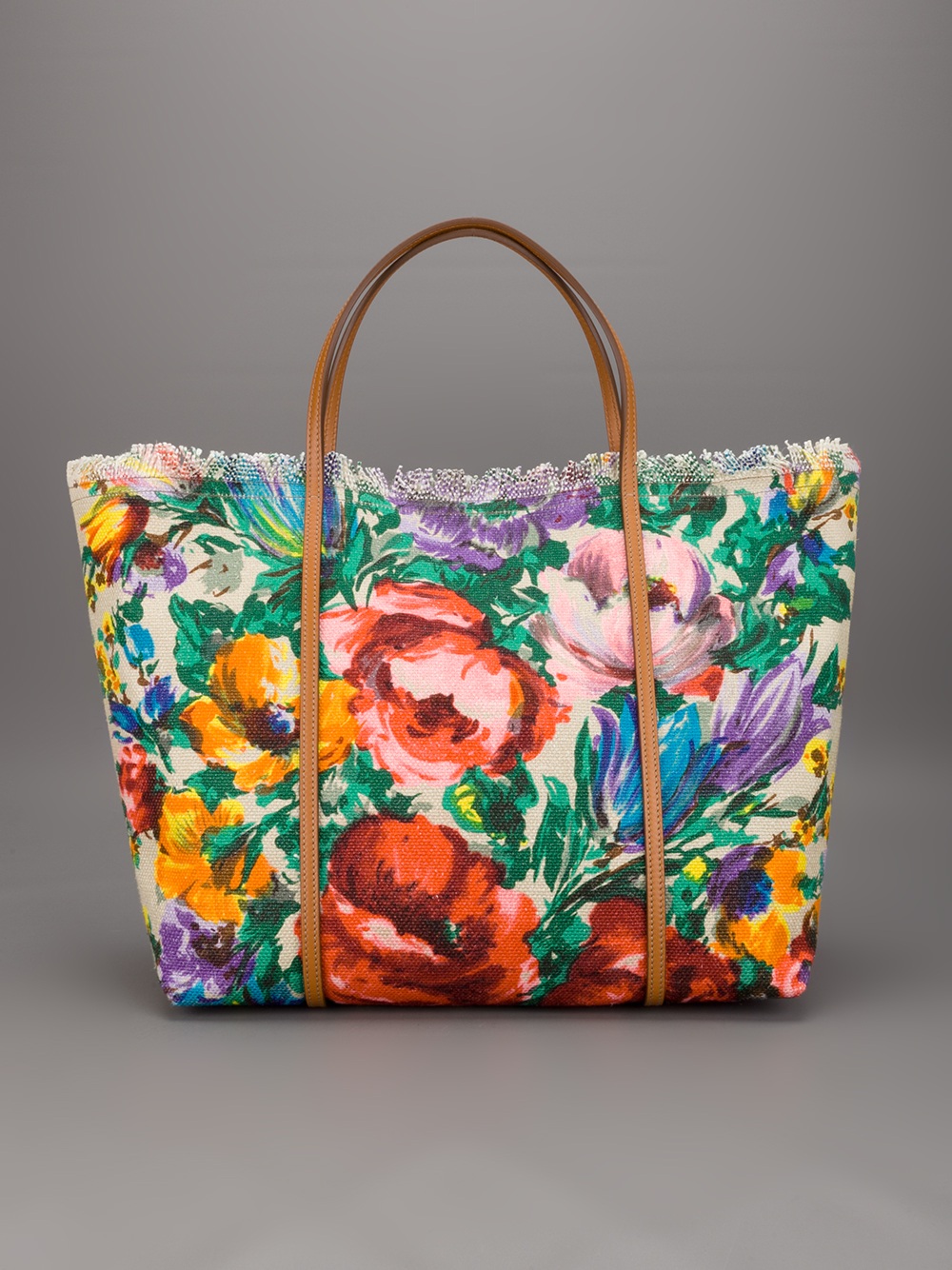 Lyst - Dolce & Gabbana Floral Tote