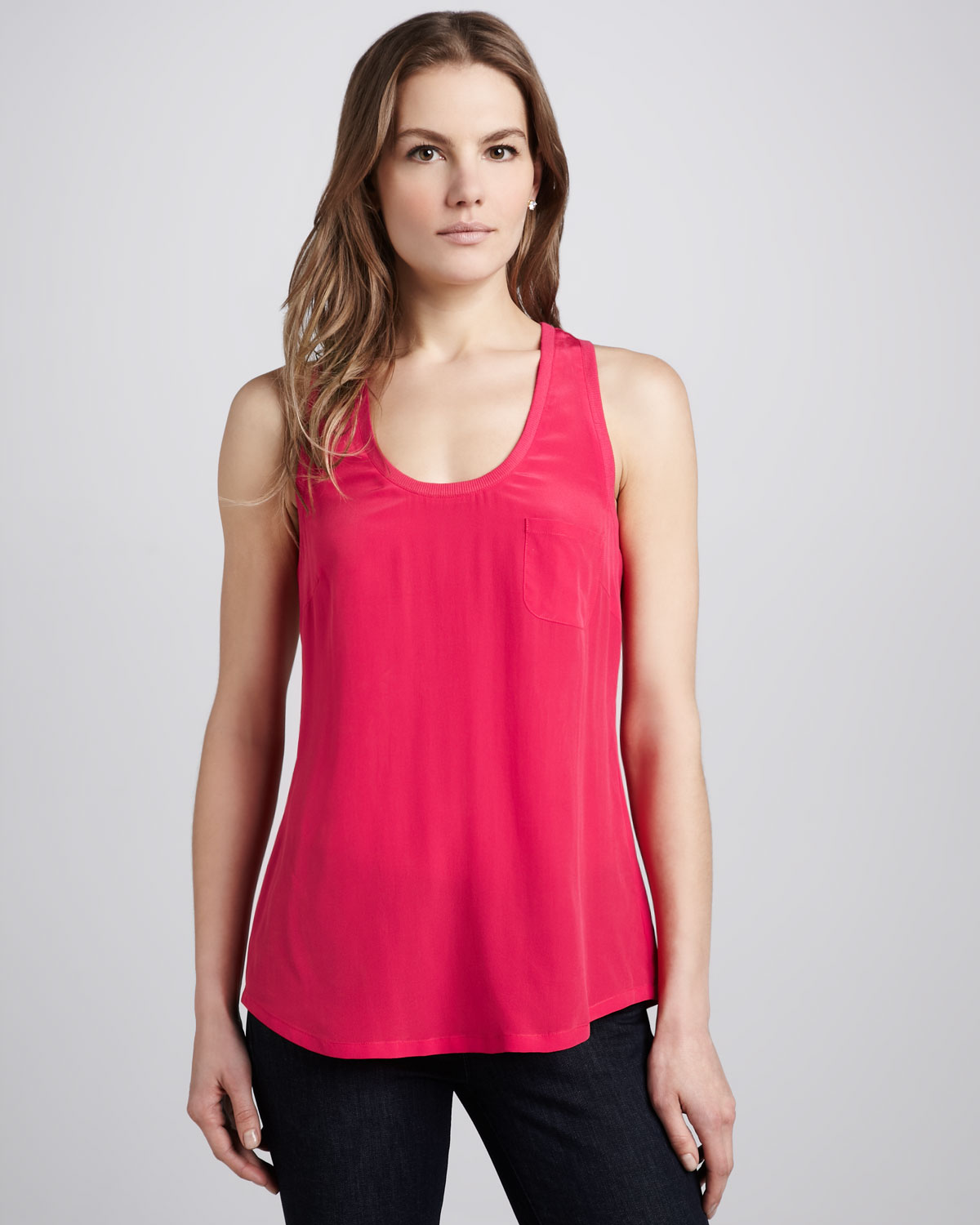 Joie Alicia Sleeveless Top In Pink Lyst 9205