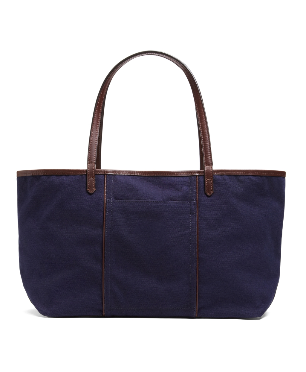 brooks brothers leather tote