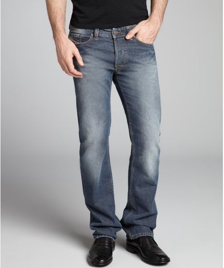 Diesel Grey Blue Denim Viker Regular Fit Jeans in Gray for Men (grey ...