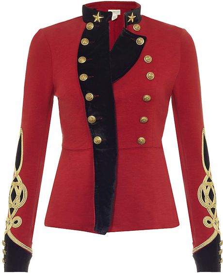 Denim & Supply Ralph Lauren Bohemian Military Jacket in (denim) | Lyst