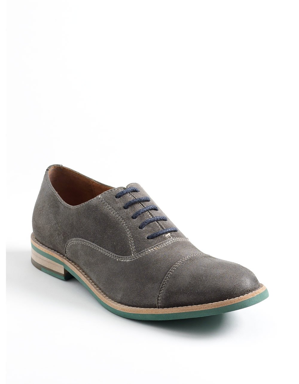 Kenneth Cole United Suede Oxfords in for Men (grey) | Lyst