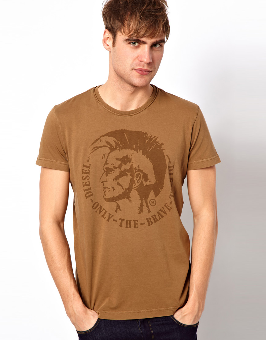 diesel t shirt mohawk
