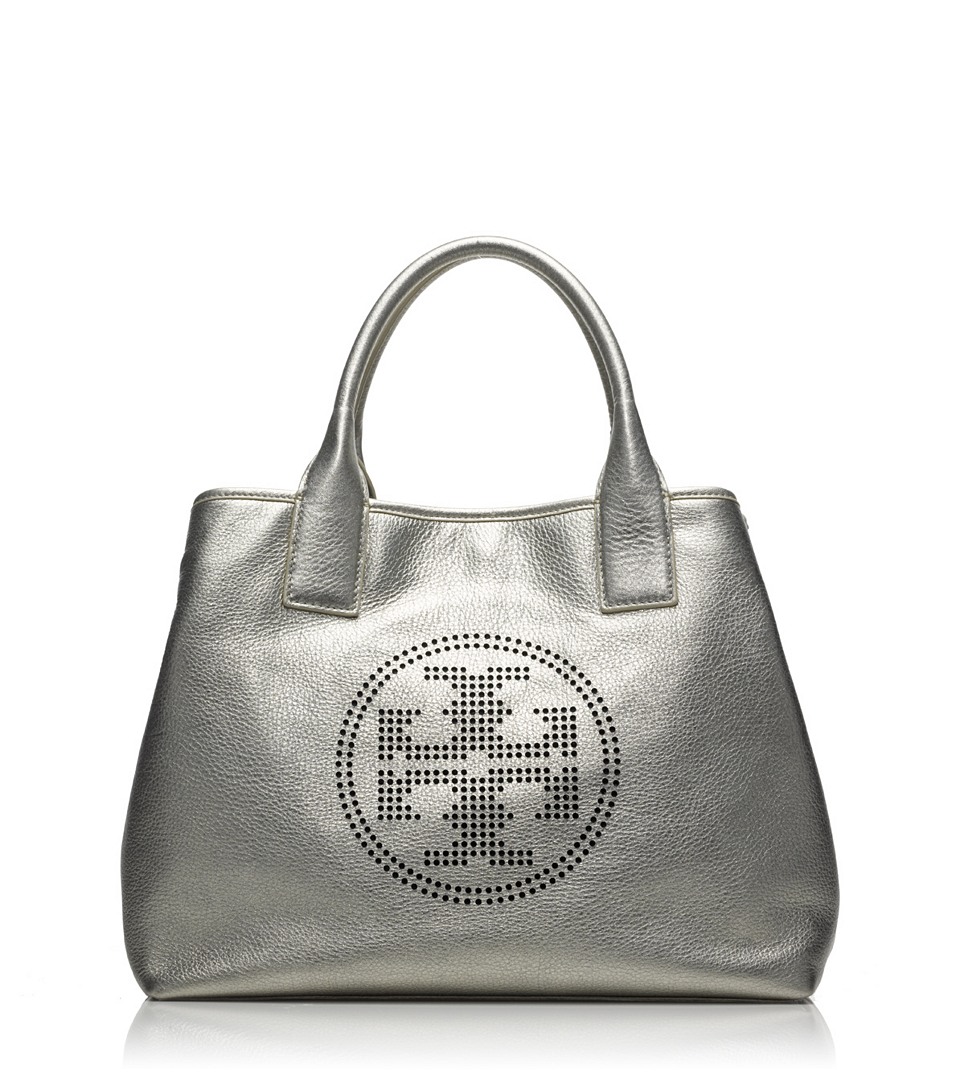 tory burch perforated logo hobo