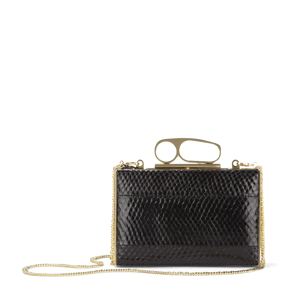 Vince camuto Vc Signature Ring Clutch in Black | Lyst