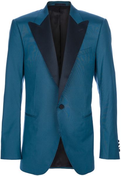 Lanvin Classic Tuxedo in Blue for Men (turquoise) | Lyst