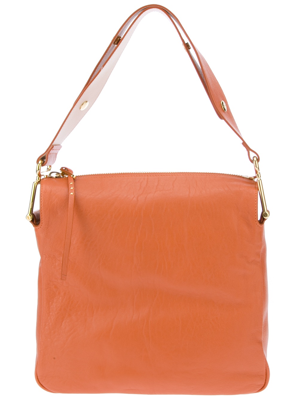 Chloé Vanessa Crossbody Bag in Orange | Lyst