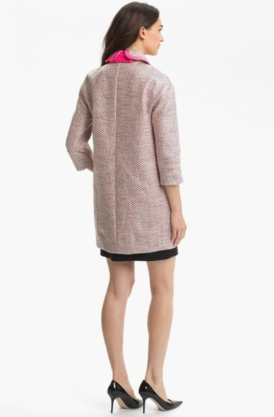 Kate Spade Pierce Coat in Pink | Lyst