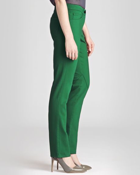 Reiss Jeans Ross Dart Slim Leg Jeans in Green (emerald) | Lyst