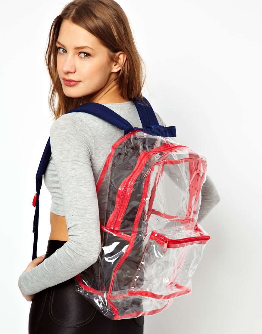 Lyst American Apparel Clear Backpack
