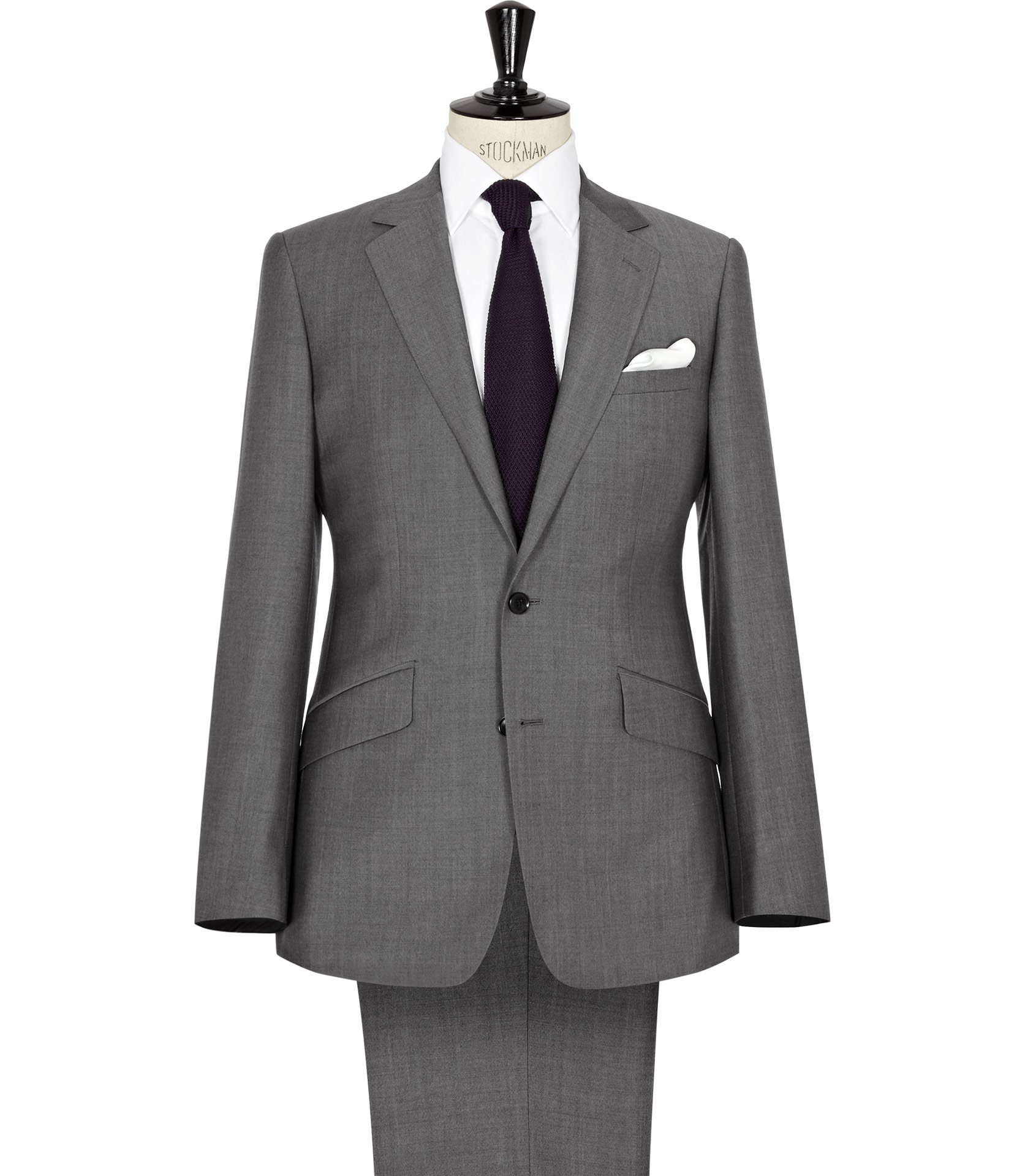 Lyst - Reiss Florence Two Button Wool Mohair Suit in Gray for Men