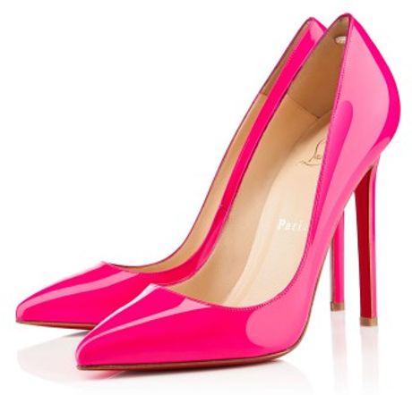 Christian Louboutin Pigalle in Pink (flame) | Lyst